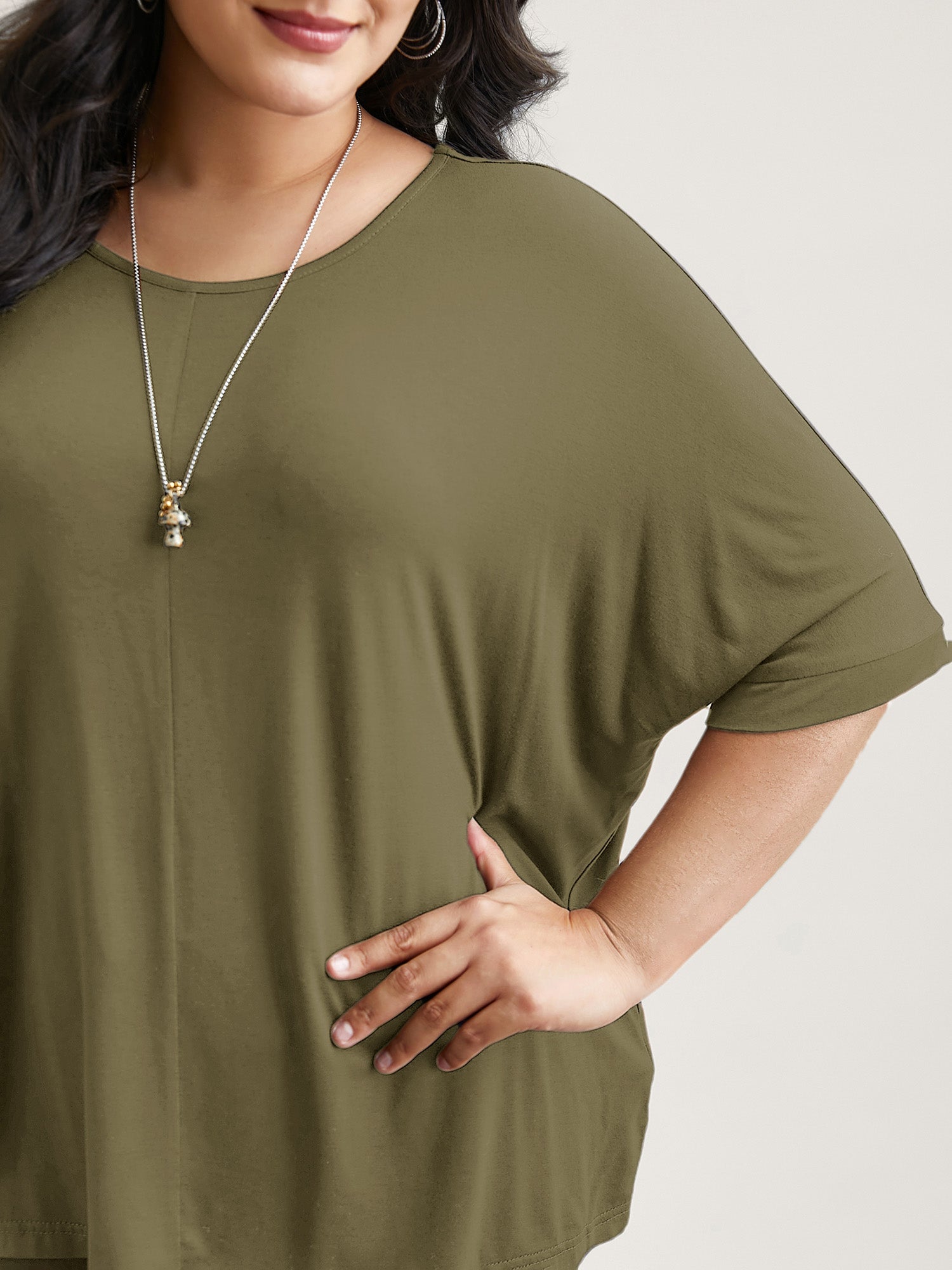Supersoft Round Neck Plain T-Shirt