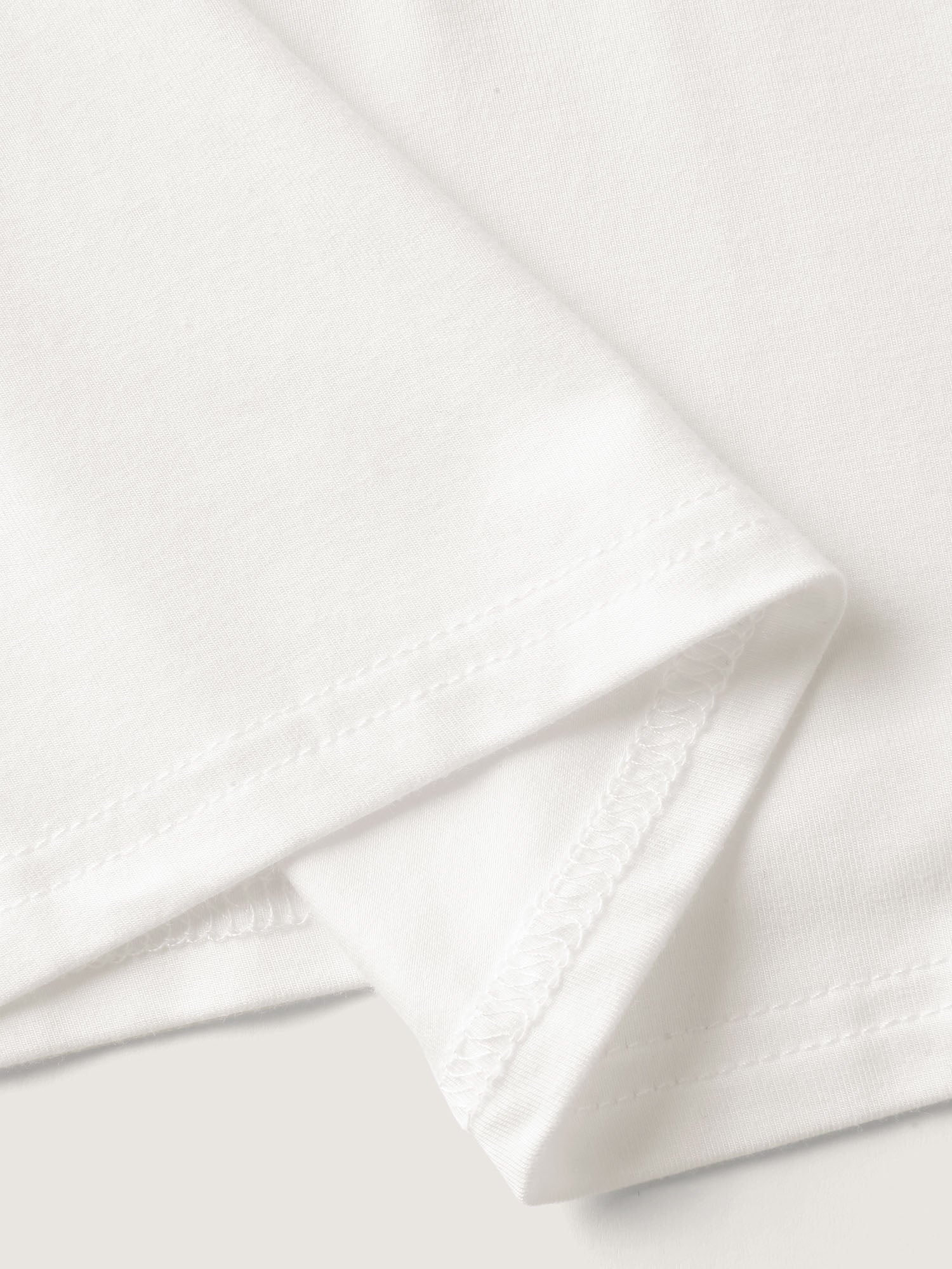 Supersoft Essentials Solid Funnel Neck Knit T-shirt