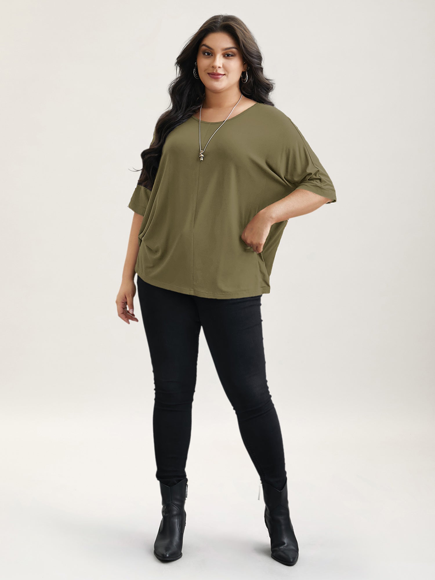 Supersoft Round Neck Plain T-Shirt