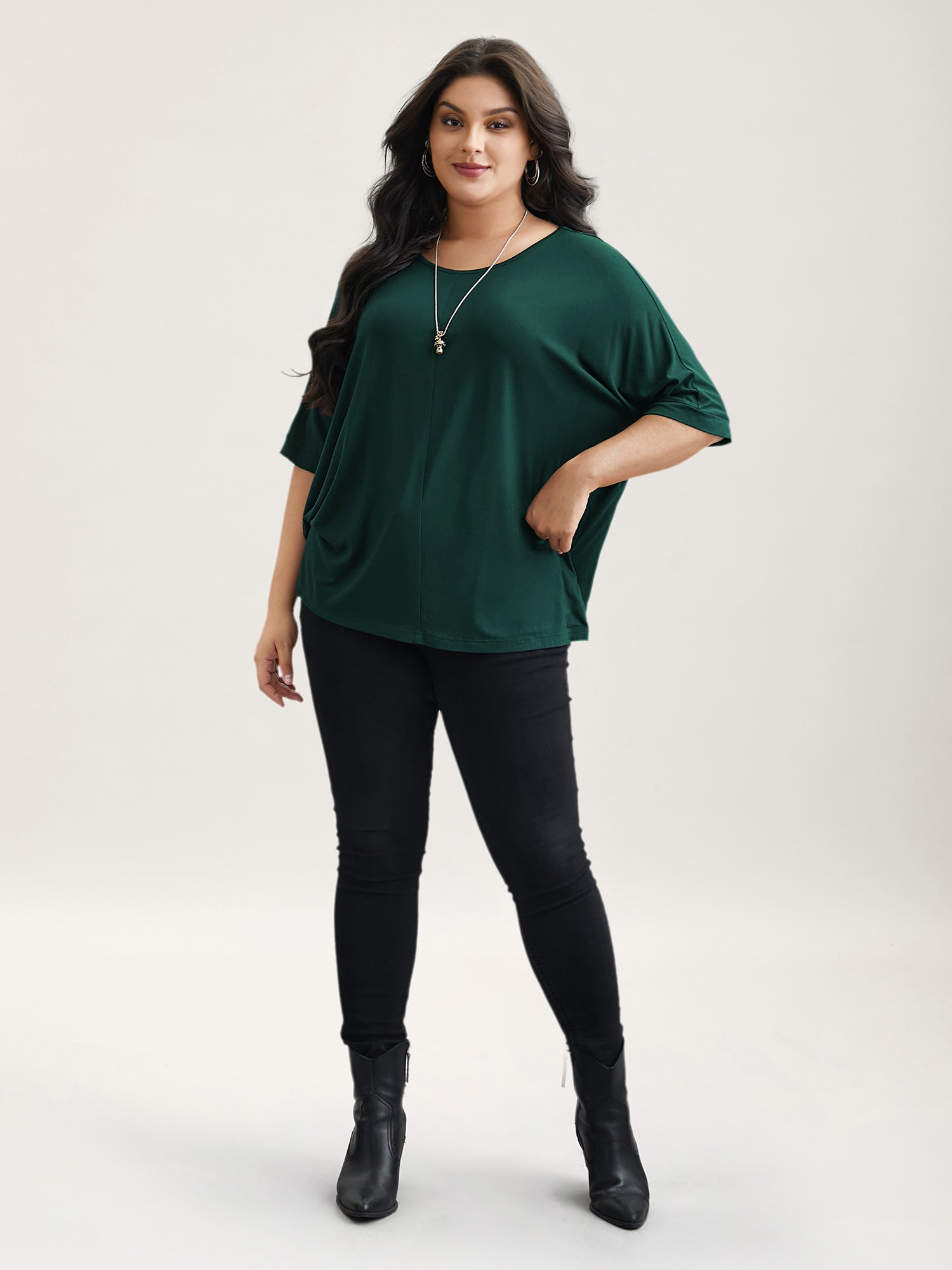 Supersoft Round Neck Plain T-Shirt