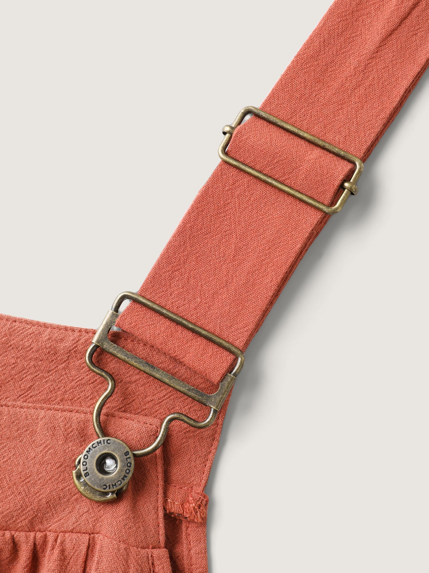 Pure Cotton Pleated Pockets Midi Dress