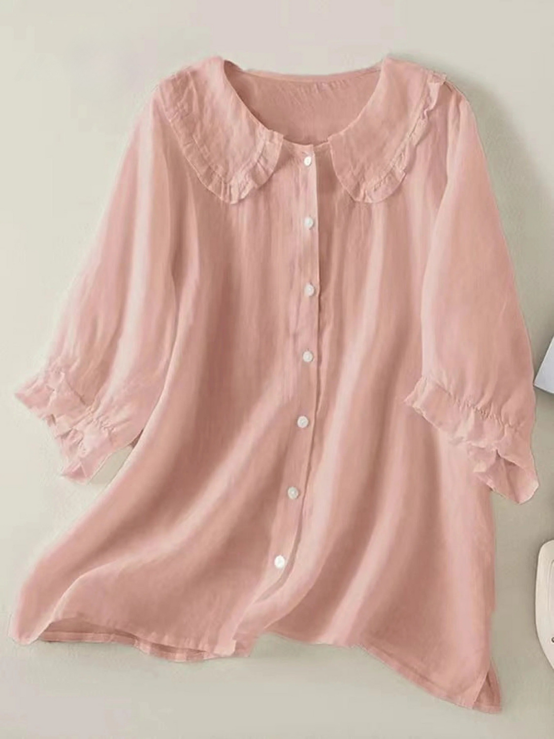 Women‘s Peter Pan Collar Shirt