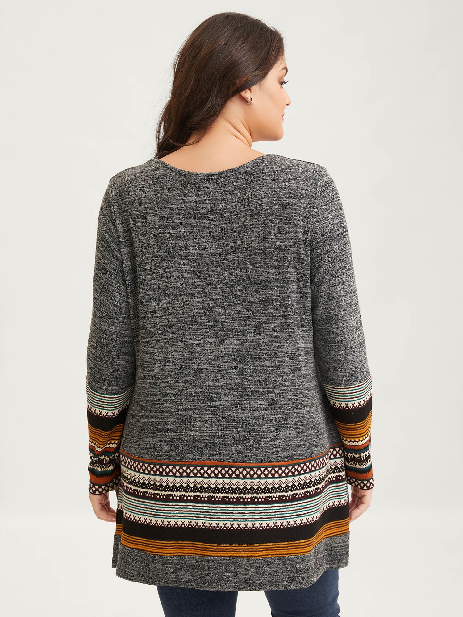 Tunic Boho Print Pocket T-shirt