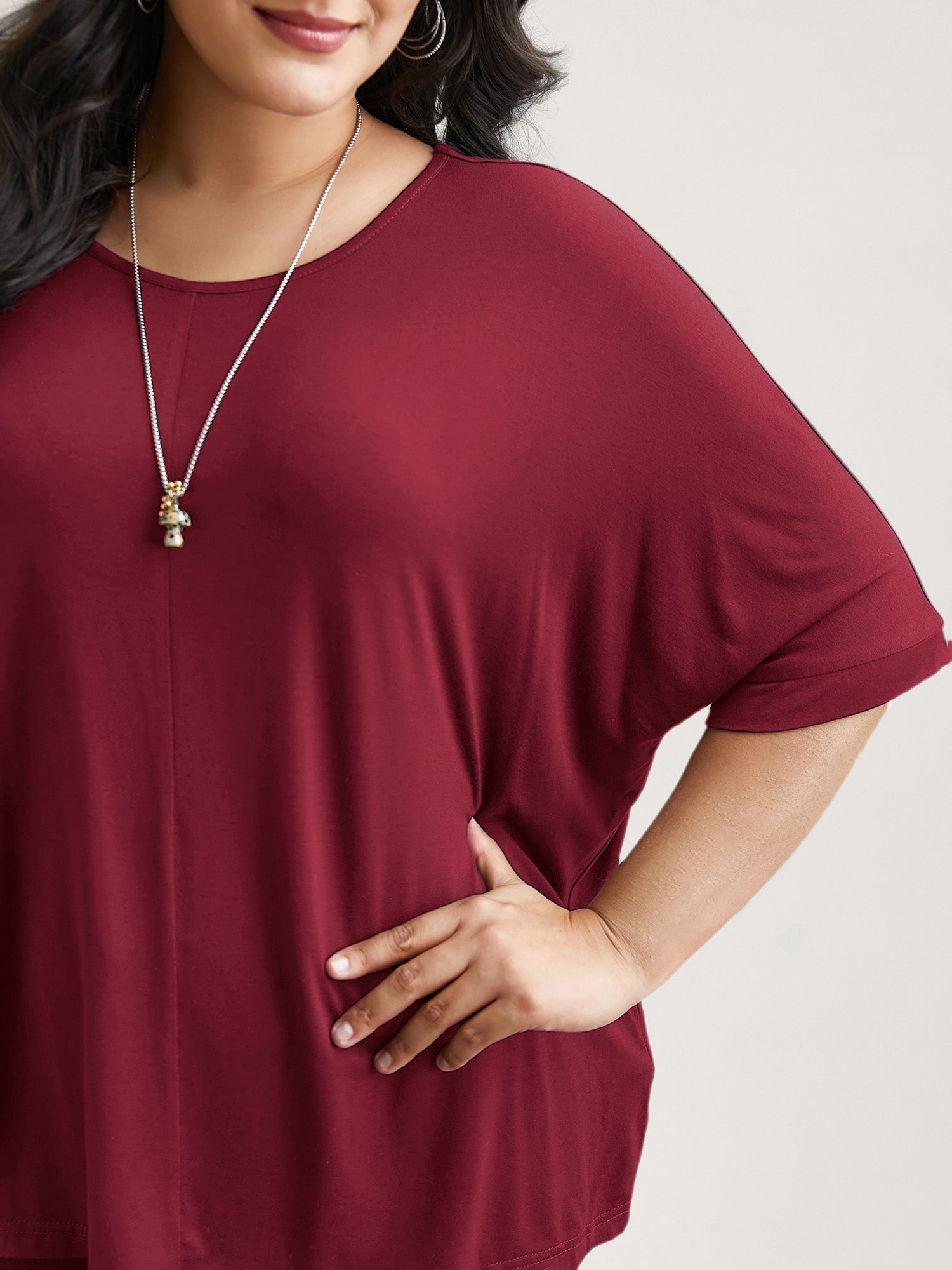 Supersoft Round Neck Plain T-Shirt