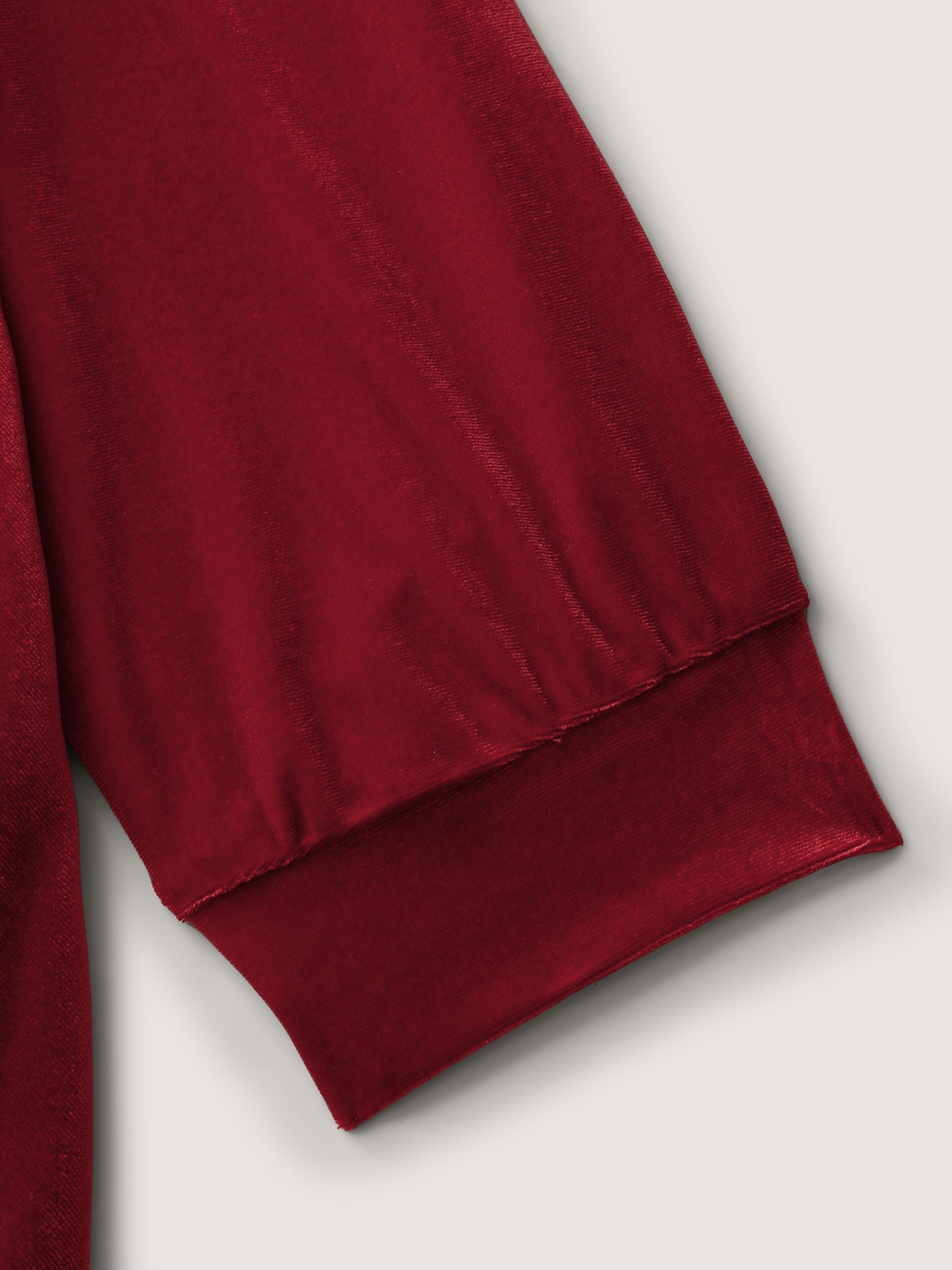 Velvet Twisted Waist Stretchy Knee-Length Dress