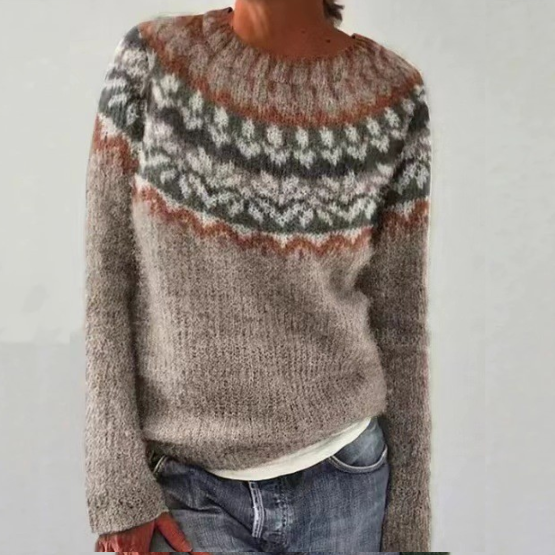 Chloe - Comfortable Retro Sweater